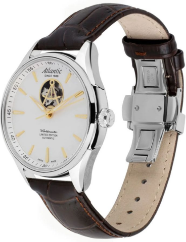 Zegarek męski Atlantic Worldmaster Open Heart 52780-41-21G