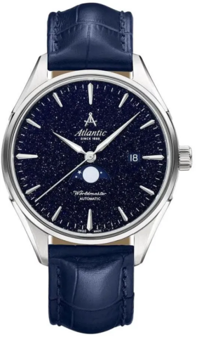 Zegarek męski Atlantic Worldmaster Nightsky Moonphase 52783-41-91