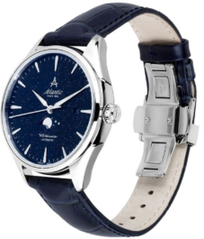 Zegarek męski Atlantic Worldmaster Nightsky Moonphase 52783-41-91