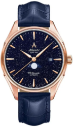 Zegarek męski Atlantic Worldmaster Nightsky Moonphase 52783-44-91