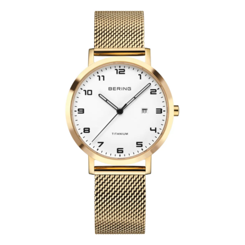 Zegarek damski Bering Titanium 18634-334