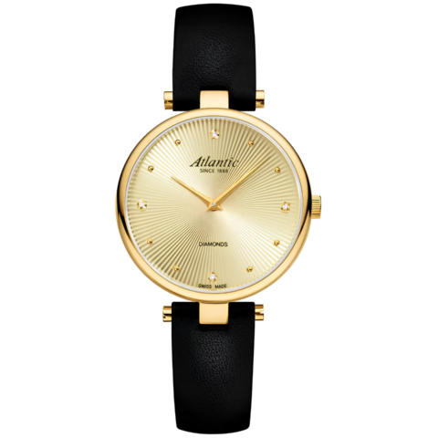 Zegarek damski Atlantic Royal Diamonds Pattern Edition 29044.45.37