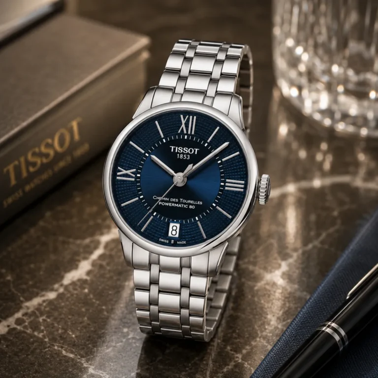 Zegarek damski Tissot Chemin Des Tourelles T0992071104800 – zdjęcie 5