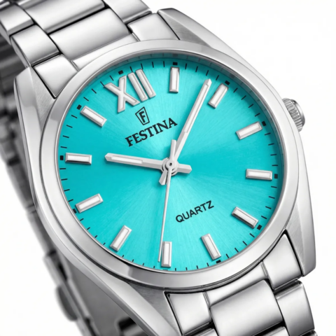 Zegarek damski Festina Boyfriend Turquoise Blue F20622_D