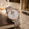 Zegarek męski Tissot Tradition Powermatic 80 Open Heart T0639072203801 – zdjęcie 6