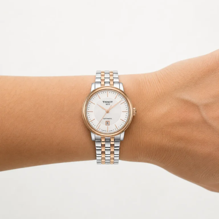 Zegarek damski Tissot Carson Premium Automatic Lady T1222072203101 – zdjęcie 5