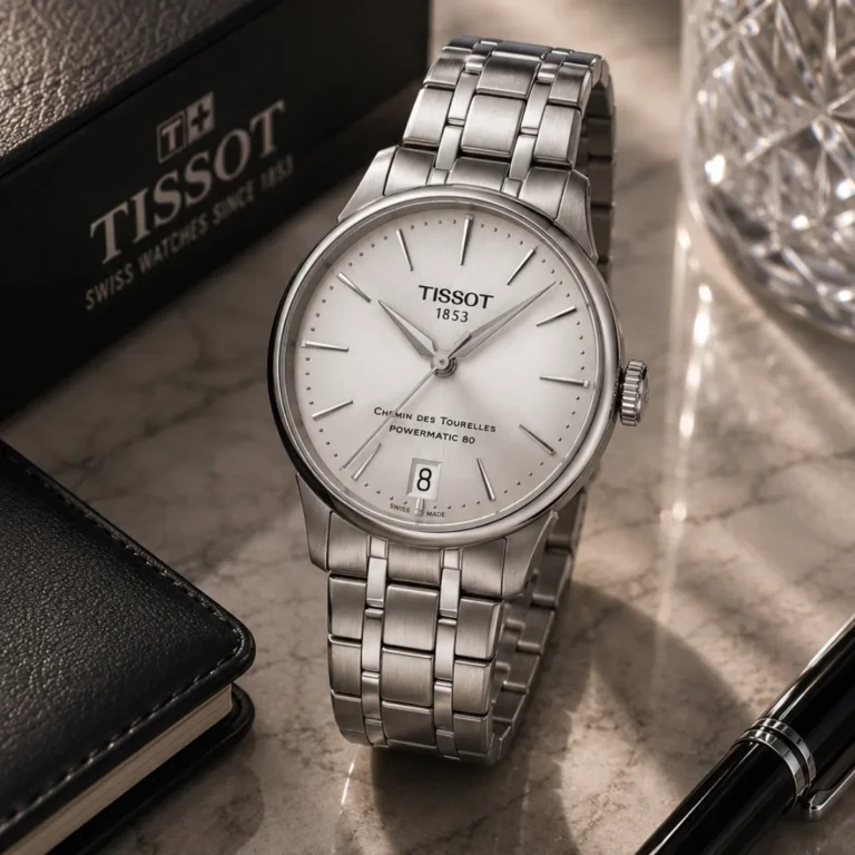 Zegarek damski Tissot Chemin Des Tourelles T1392071103100 – zdjęcie 6