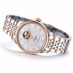 Zegarek męski Tissot Tradition Powermatic 80 Open Heart T0639072203801