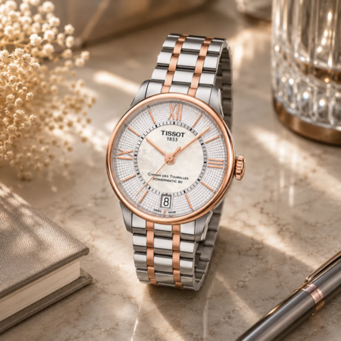 Zegarek damski Tissot Chemin Des Tourelles  T0992072211802
