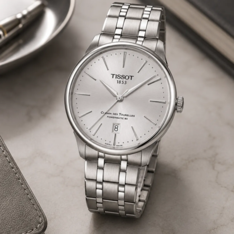 Zegarek męski Tissot Chemin Des Tourelles  T1398071103100