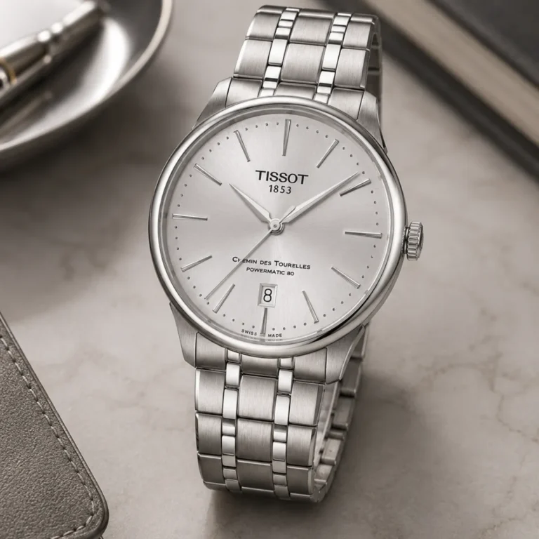 Zegarek męski Tissot Chemin Des Tourelles T1398071103100 – zdjęcie 6