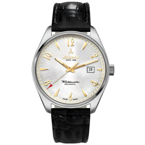 Zegarek męski Atlantic Worldmaster Art Deco 51651.41.25G