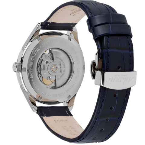 Zegarek męski Atlantic Worldmaster Open Heart 52780.41.51R