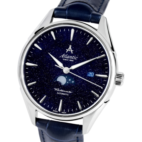 Zegarek męski Atlantic Worldmaster Nightsky Moonphase 52783.41.91