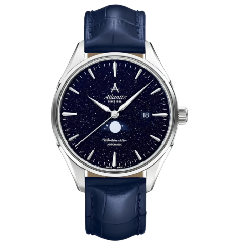Zegarek męski Atlantic Worldmaster Nightsky Moonphase 52783.41.91