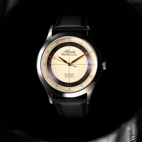 Zegarek męski Atlantic Worldmaster Automatic Incabloc 53754.41.93RBK