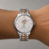 Zegarek męski Tissot Tradition Powermatic 80 Open Heart T0639072203801 – zdjęcie 5