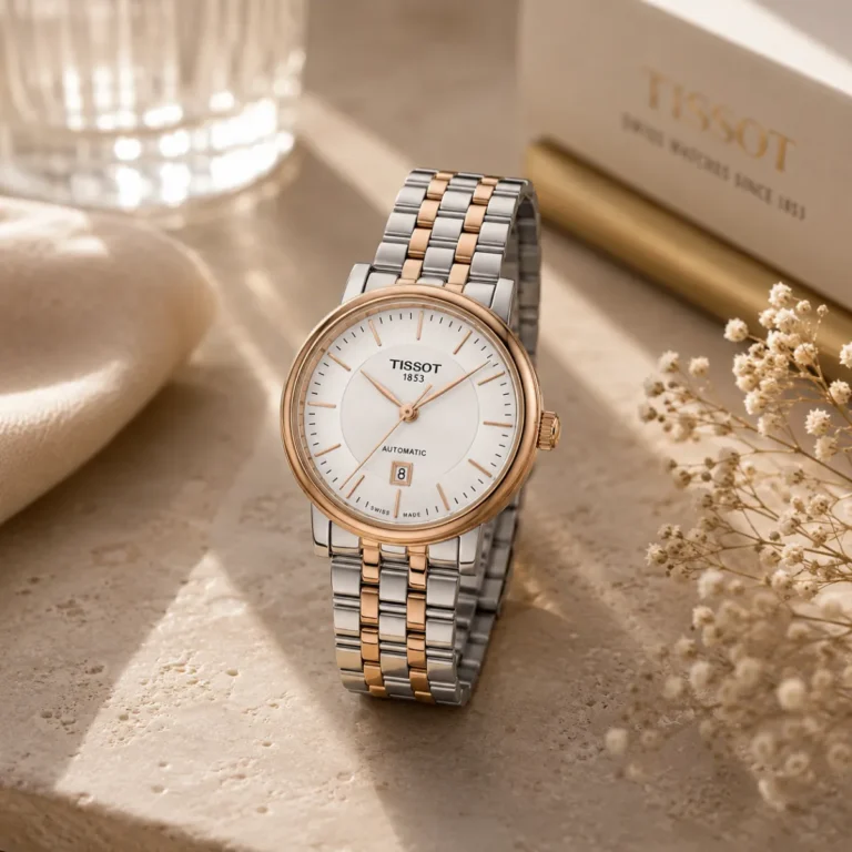 Zegarek damski Tissot Carson Premium Automatic Lady T1222072203101 – zdjęcie 6