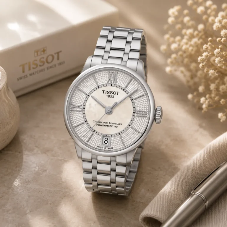 Zegarek damski Tissot Chemin Des Tourelles T0992071111800 – zdjęcie 6