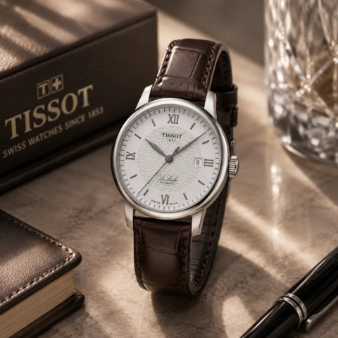 Zegarek damski Tissot Le Locle Automatic Lady T0062071603800