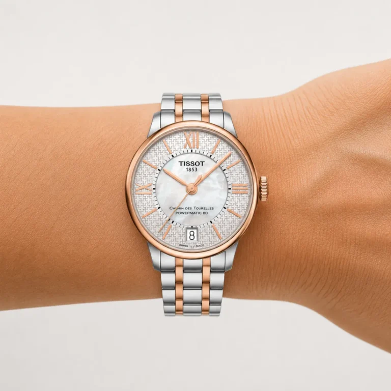 Zegarek damski Tissot Chemin Des Tourelles T0992072211801 – zdjęcie 5