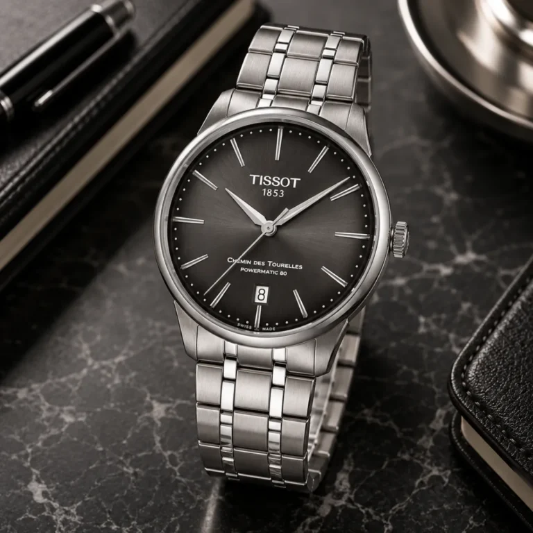 Zegarek męski Tissot Chemin Des Tourelles T1398071106100 – zdjęcie 6