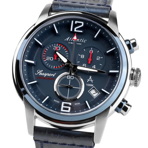 Zegarek męski Atlantic Seasport Chronograph 87461.47.55