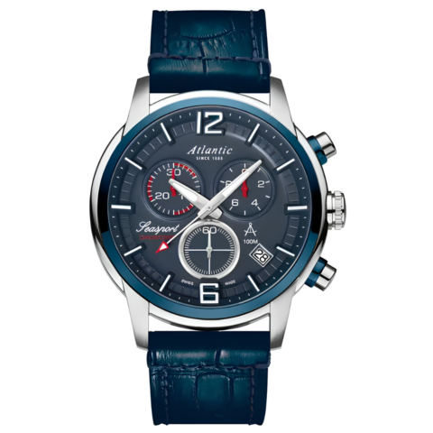 Zegarek męski Atlantic Seasport Chronograph 87461.47.55