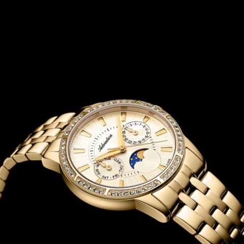Zegarek damski Adriatica Moonphase A3601.1111QFZ