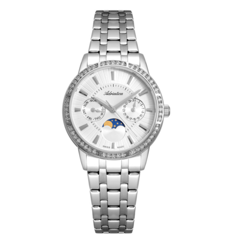 Zegarek damski Adriatica Moonphase A3601.5113QFZ