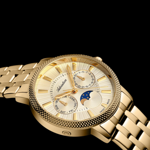 Zegarek damski Adriatica Moonphase A3808.1111QF