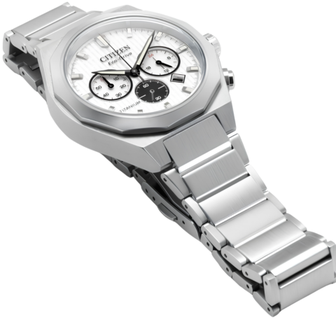 Zegarek męski Citizen Super Titanium Zenshin Senkei CA4690-51A