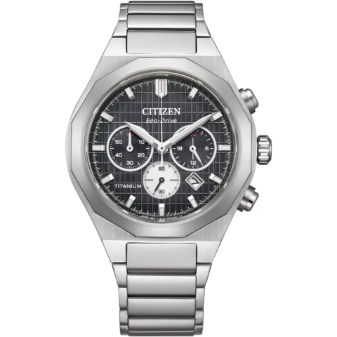 Zegarek męski Citizen Super Titanium Zenshin Senkei CA4690-51E