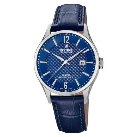 Zegarek męski Festina Swiss Made Classic Strap F20007_6