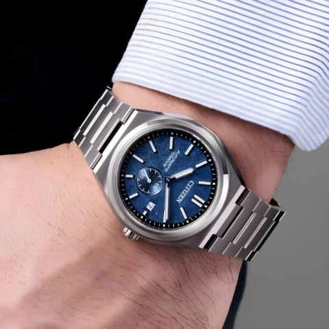 Zegarek męski Citizen Super Titaniu NJ0180-80L