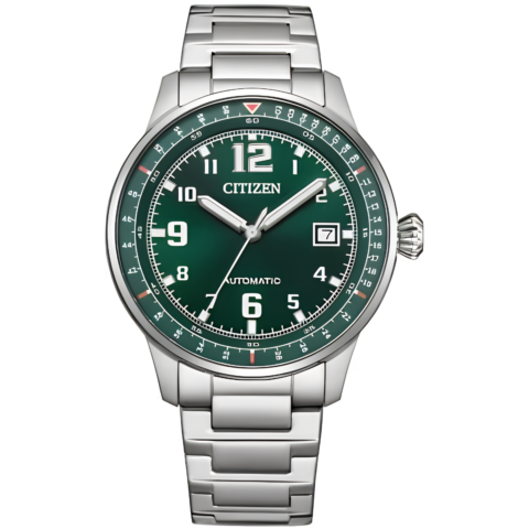 Zegarek męski Citizen Mechanical Urban Military NJ0190-51X