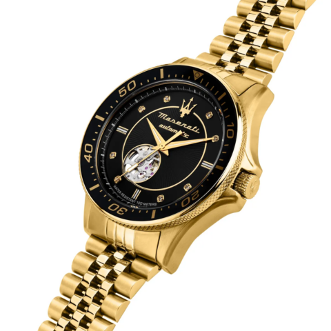 Zegarek męski Maserati Sfida Open Heart Automatic SET R8823140012