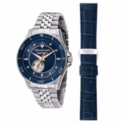 Zegarek męski Maserati Sfida Open Heart Automatic SET R8823140013