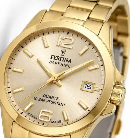 Zegarek damski Festina Swiss Made Classic Bracelet F20050_2