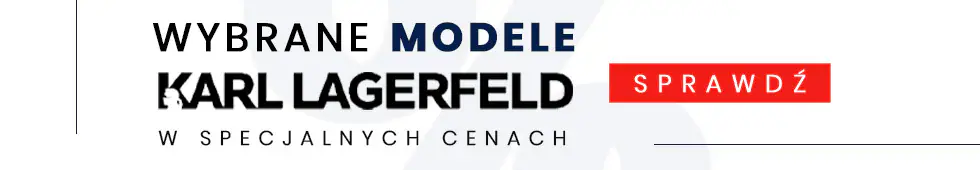 Wybrane modele w specjalnych cenach Karl Lagerfeld