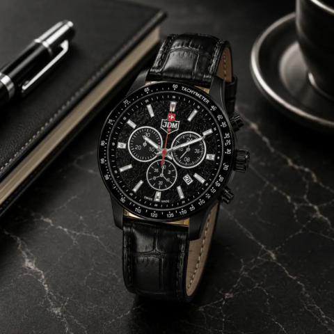 Zegarek męski JDM Military Challenger Chrono JDM-WG033-06