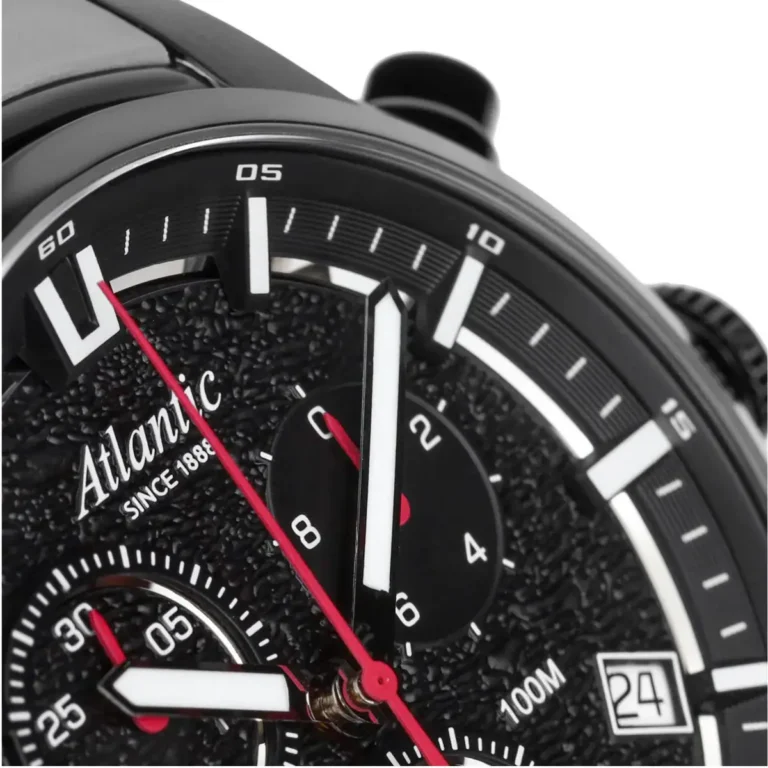 Zegarek męski Atlantic Seasport Chronograph 87461.46.61BKPU