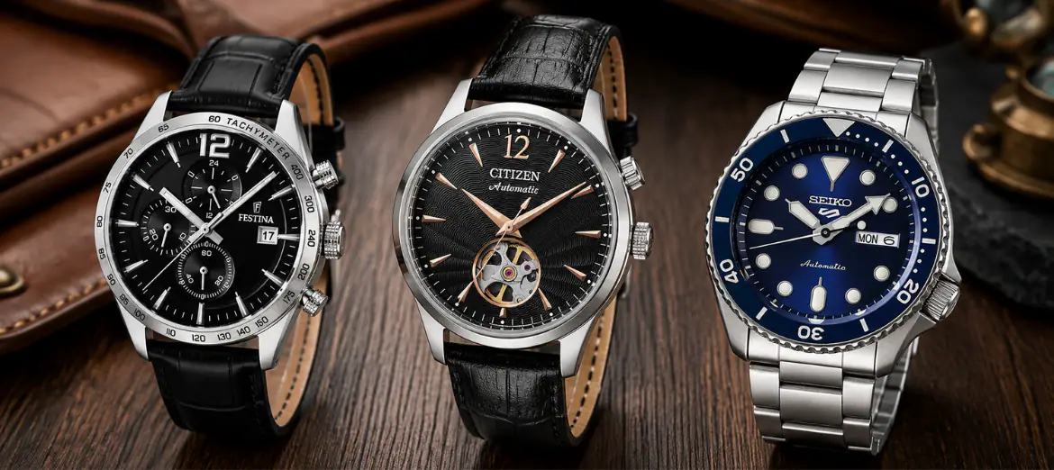 Citizen, Seiko czy Festina? Zegarki męskie do 1000 zł – które wybrać?