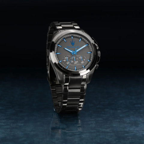 Zegarek męski Maserati Traguardo Dark Edition R8873654001