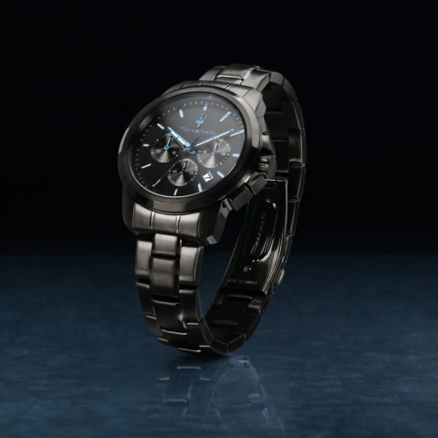 Zegarek męski Maserati Successo Dark Edition R8873654004
