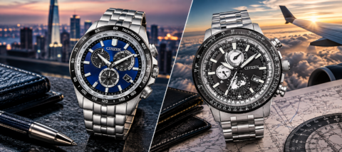Citizen Promaster BY3006-53H vs Citizen Eco-Drive CB5874-81L – który zaawansowany zegarek solarny wybrać?