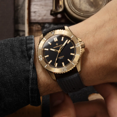 Zegarek męski Venezianico Nereide Bronzo 39 3121555