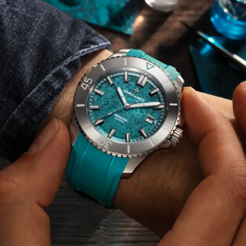 Zegarek męski Venezianico Nereide Verdigris 4521549