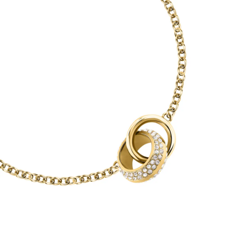 Bransoletka damska Karl Lagerfeld Bond Pave KLBJY07