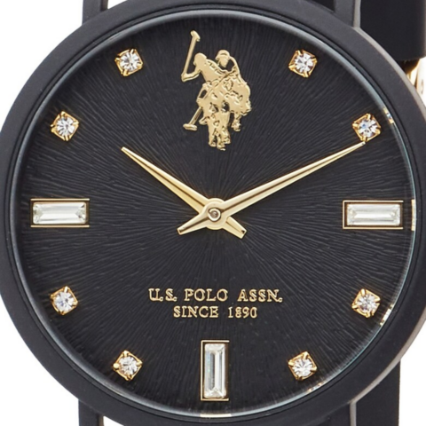 Zegarek damski U.S. Polo Assn. Lucy Crystal USP8570BK